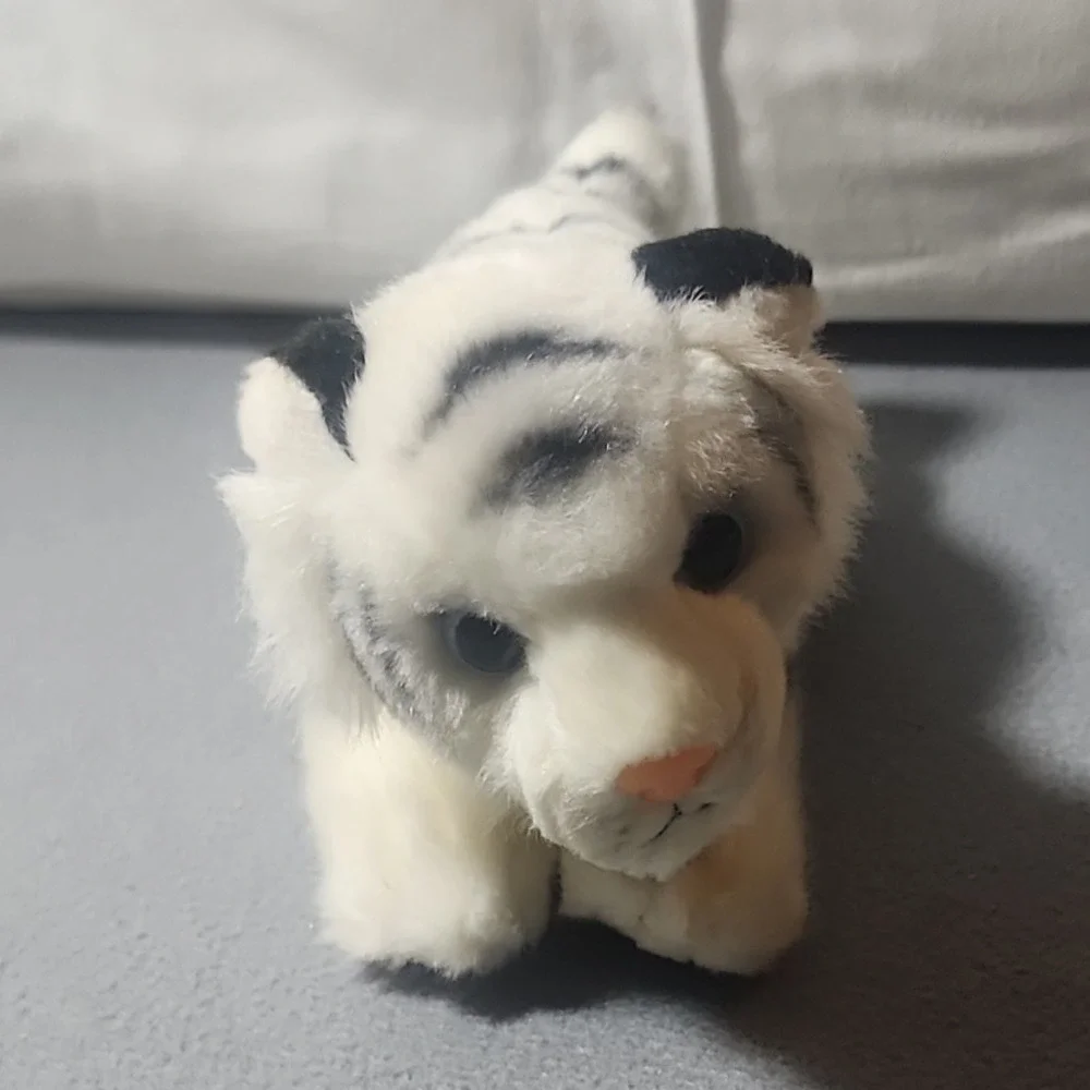 Aurora Miyoni White Tiger Mini Plush Stuffed Animal, Washable MPN 0092